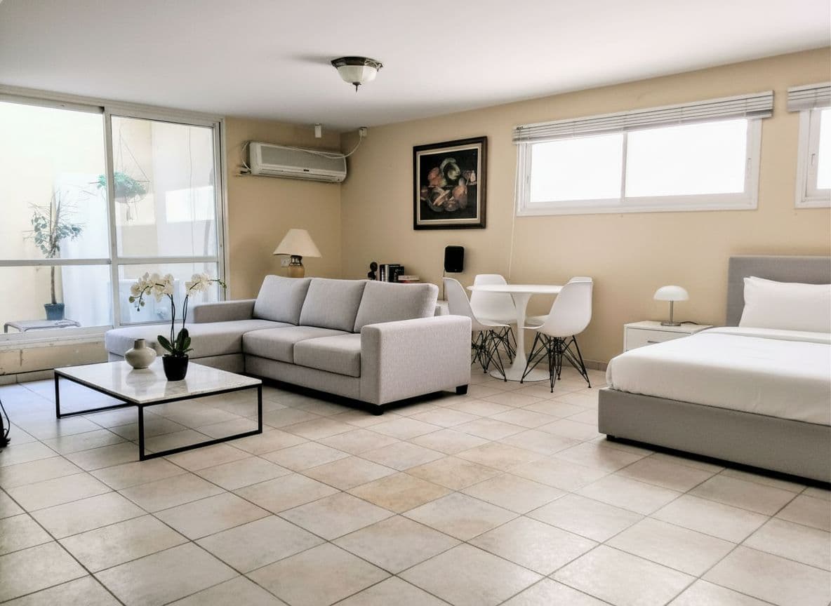 Beautifully staged room after AI virtual staging